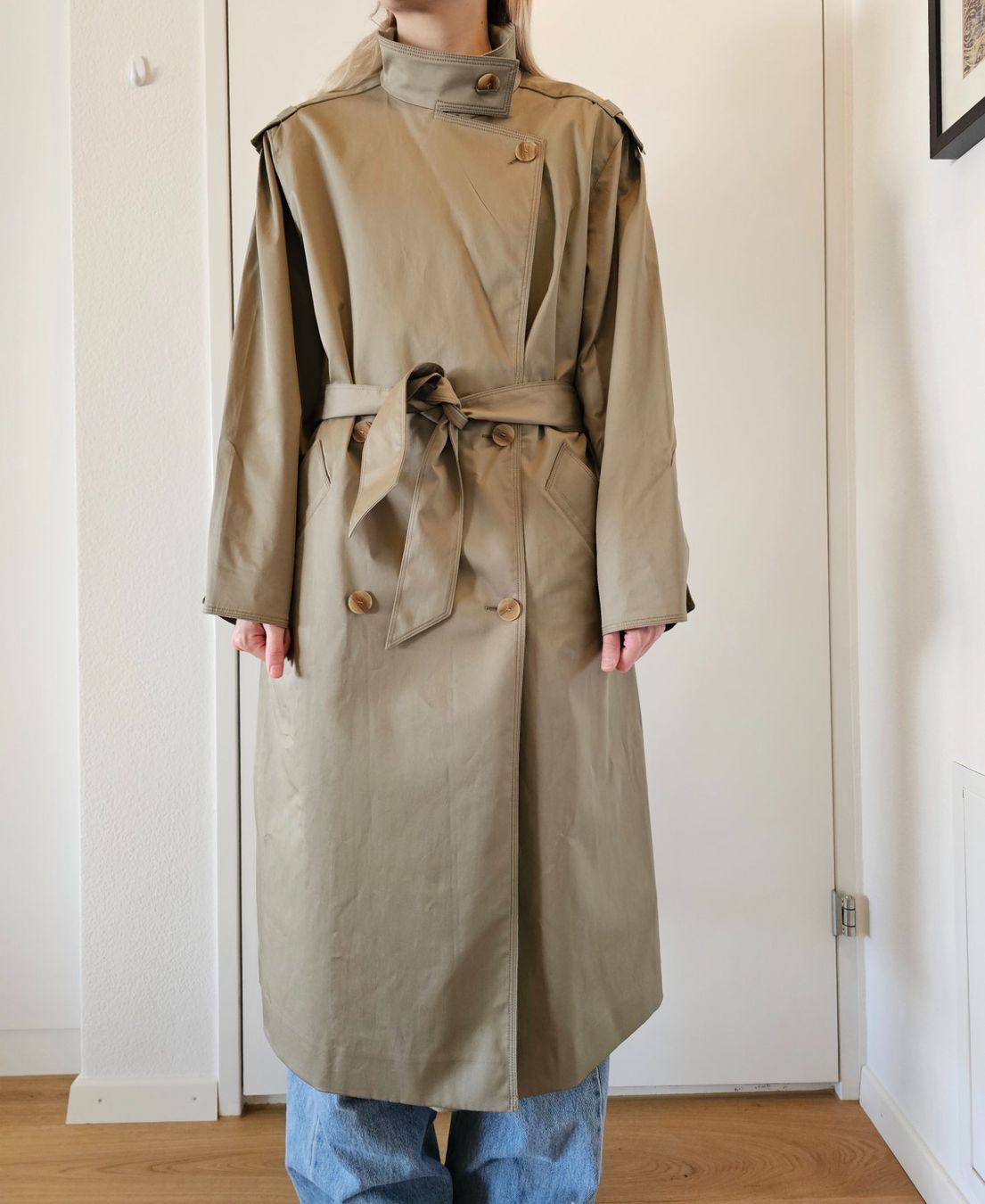 Sandro Cappotti: Trench neuf Sandro – Nuovo e nell'imballaggio originale da Baar venduto da hba_y8kv