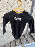 Baby Body Halloween schwarz Grösse 86/92 