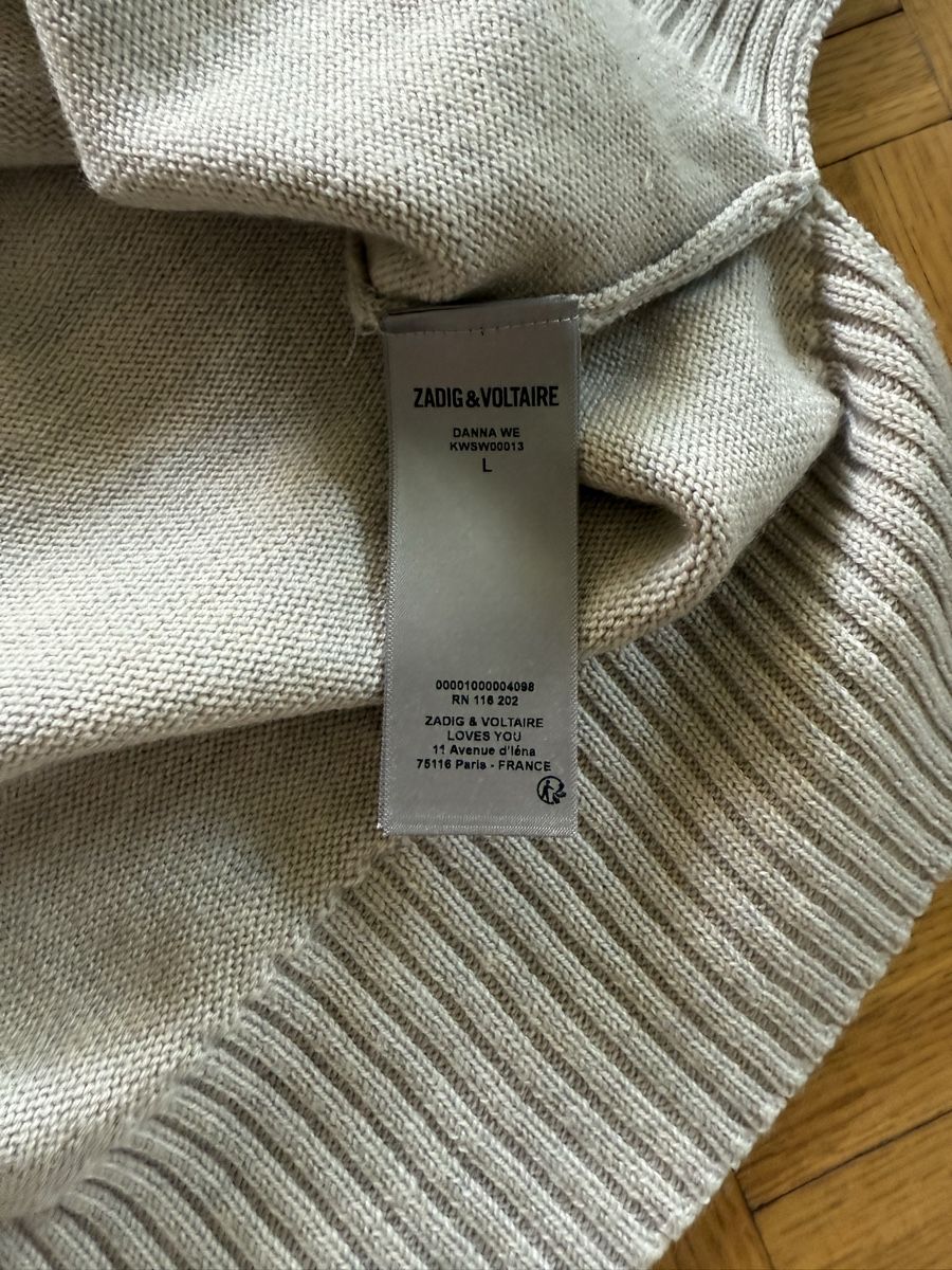Maglioni & Felpe: Zadig&Voltaire Pullover L – Usato da Adlikon b. Regensdorf venduto da galaxandy 3
