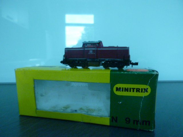 Trix Modellini di ferrovie: Minitrix 1x Diesellock DB 212216-6 Spur N – Usato da Diepoldsau venduto da ehrlich72 3