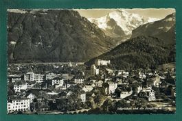Interlaken und die Jungfrau, 1941, ungelaufen