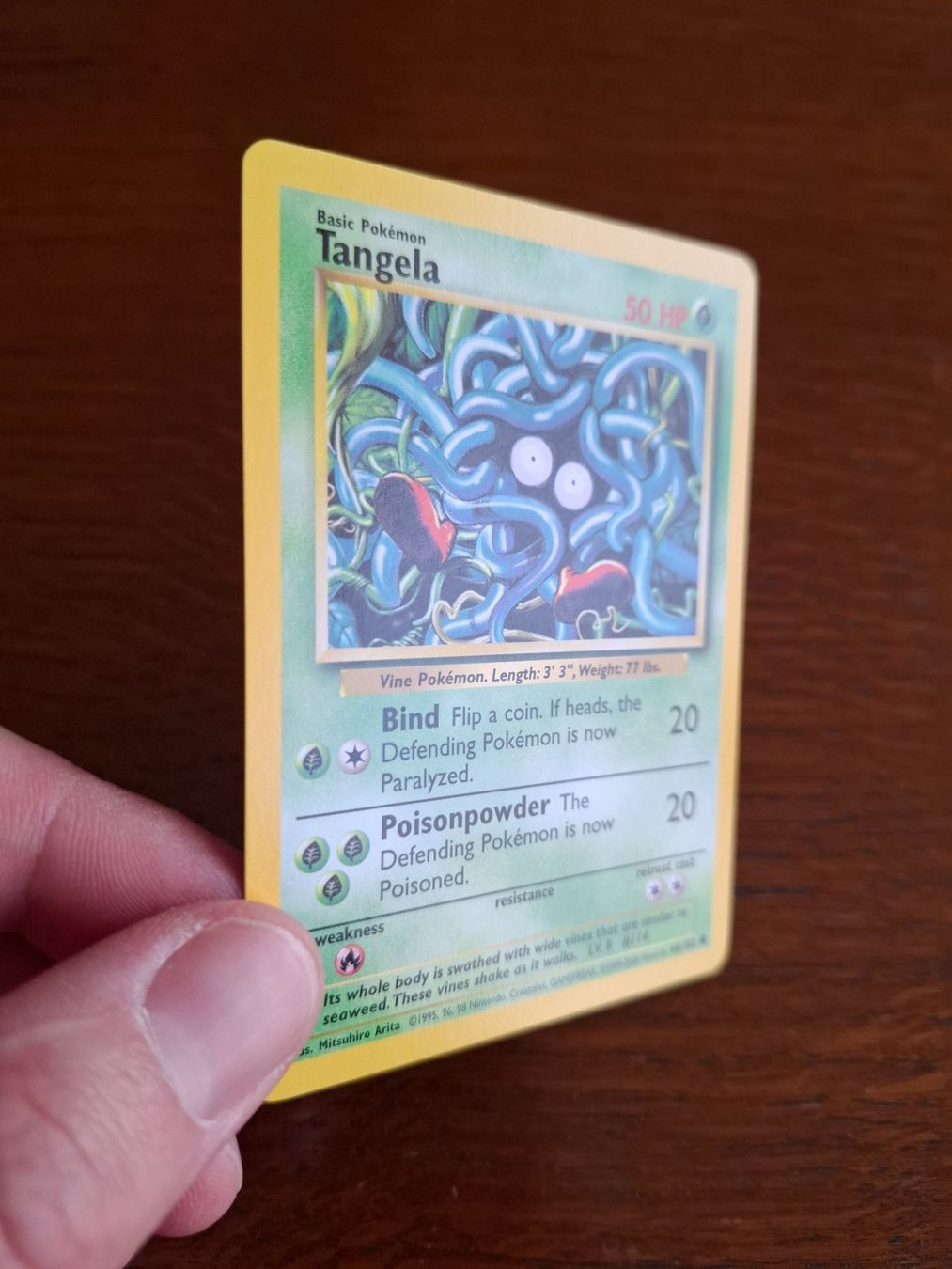 Pokémon Carte collezionabili: Pokemon Tangela Base Set 66/102 – Usato da Giornico venduto da ale_lc8k 2
