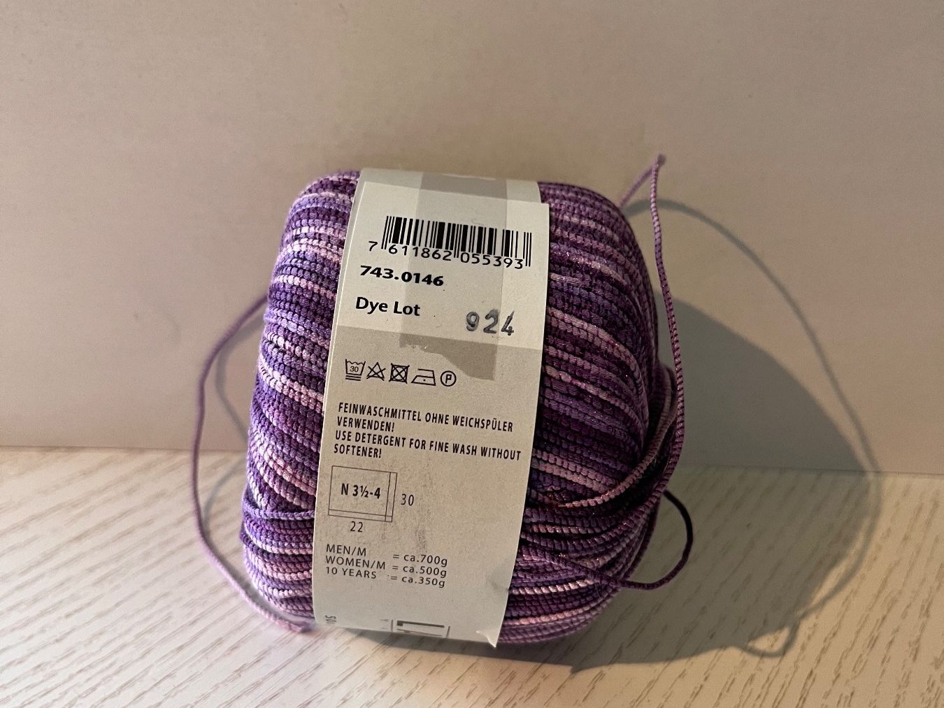 Lana: 1 Knäuel Taris Lang yarns – Nuovo e nell'imballaggio originale da Büsserach venduto da bor_s88m 1
