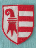 Vintage Badge Wappen Jura ST. GALLER STICKEREI
