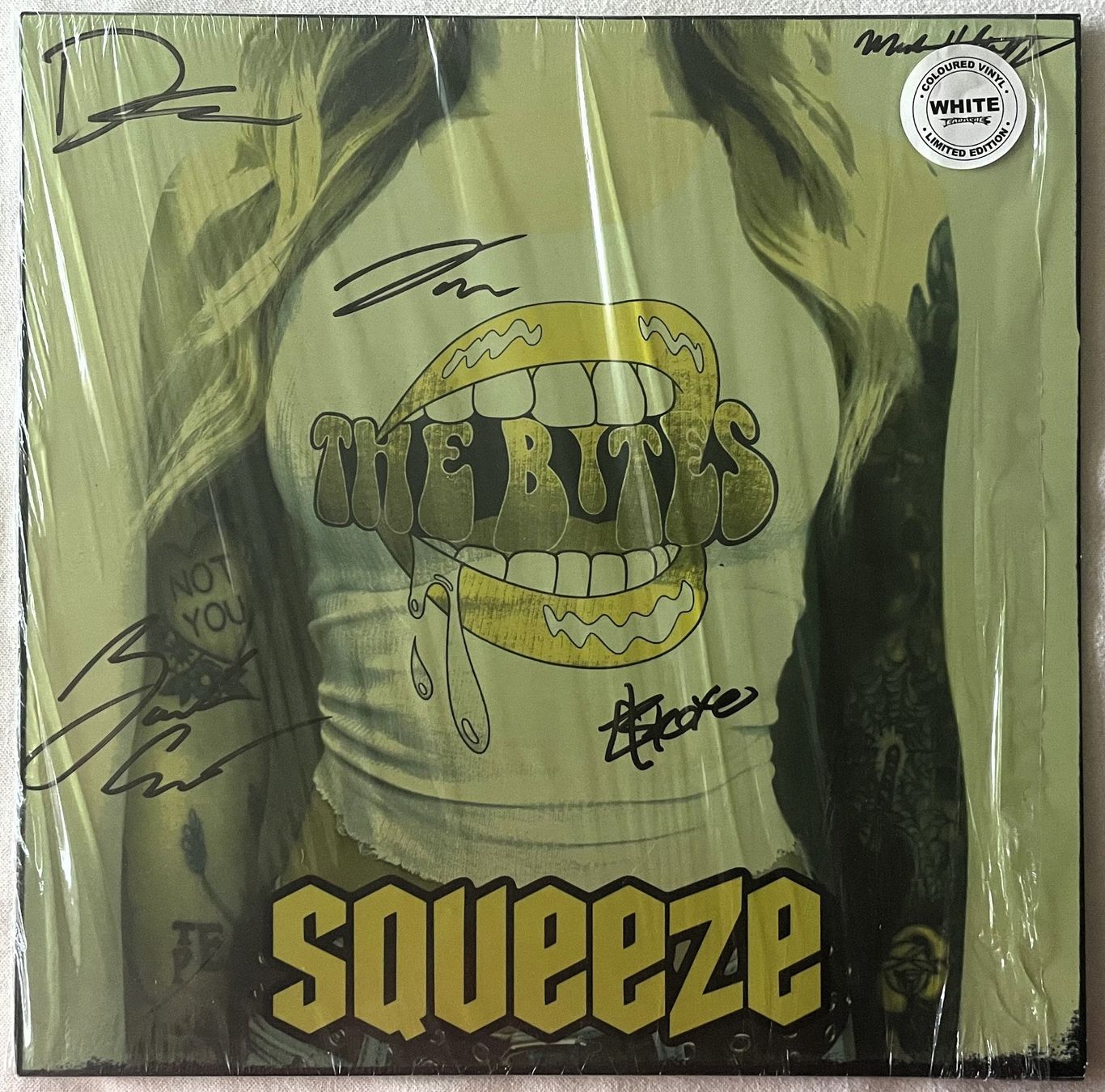 Dischi in vinile: The Bites -  Squeeze - White Vinyl - 2023 - Hand Signed – Nuovo (secondo la descrizione) da Uster venduto da Zardodel