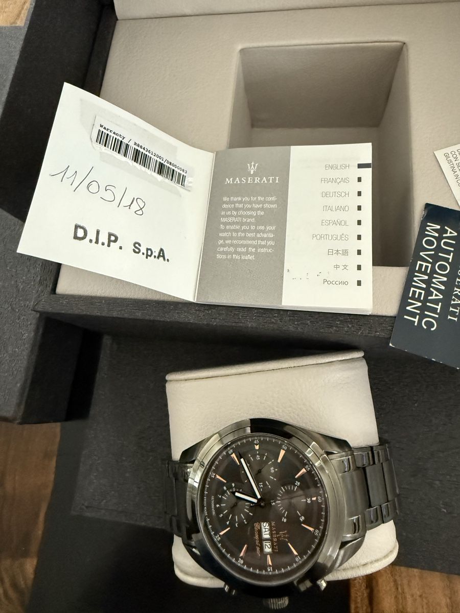 Maserati Orologi: Maserati – Nuovo e nell'imballaggio originale da Oberdorf BL venduto da brko66 4