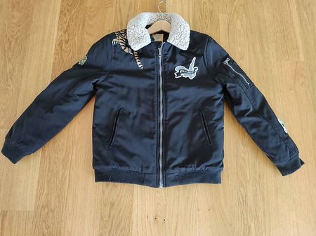  Warme Kinderjacke in Gr.134-140
