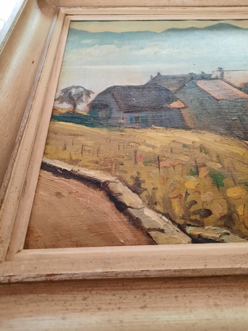 Gemälde: Landschaftsbild von E.Vögeli – Gebraucht aus Busswil BE von balu37 2