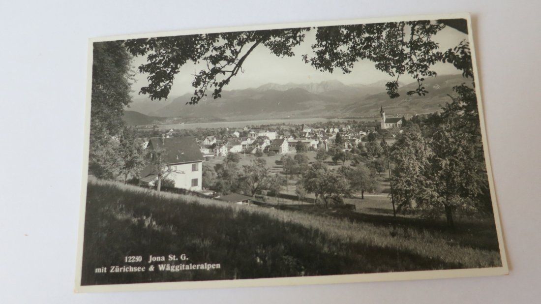 Cartoline postali: Jona / SG - um 1940 – Usato da Jona venduto da centumprata