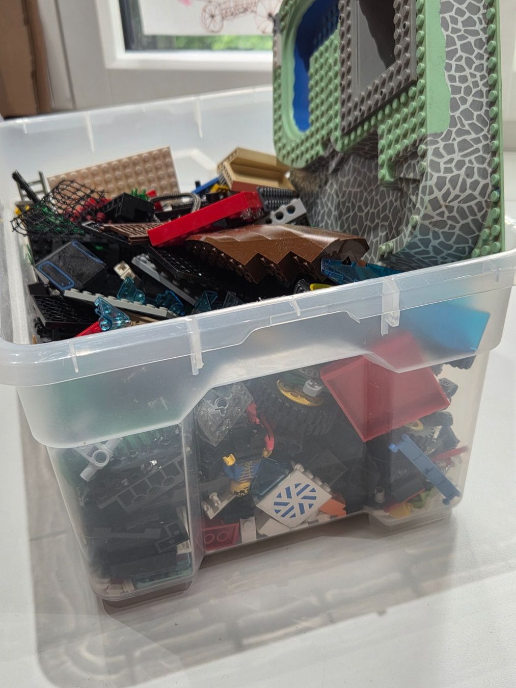 Lego Kit di costruzioni: 2,3 kg Lego Kiste gemischt – Usato da Derendingen venduto da CoolerBenutzername 4