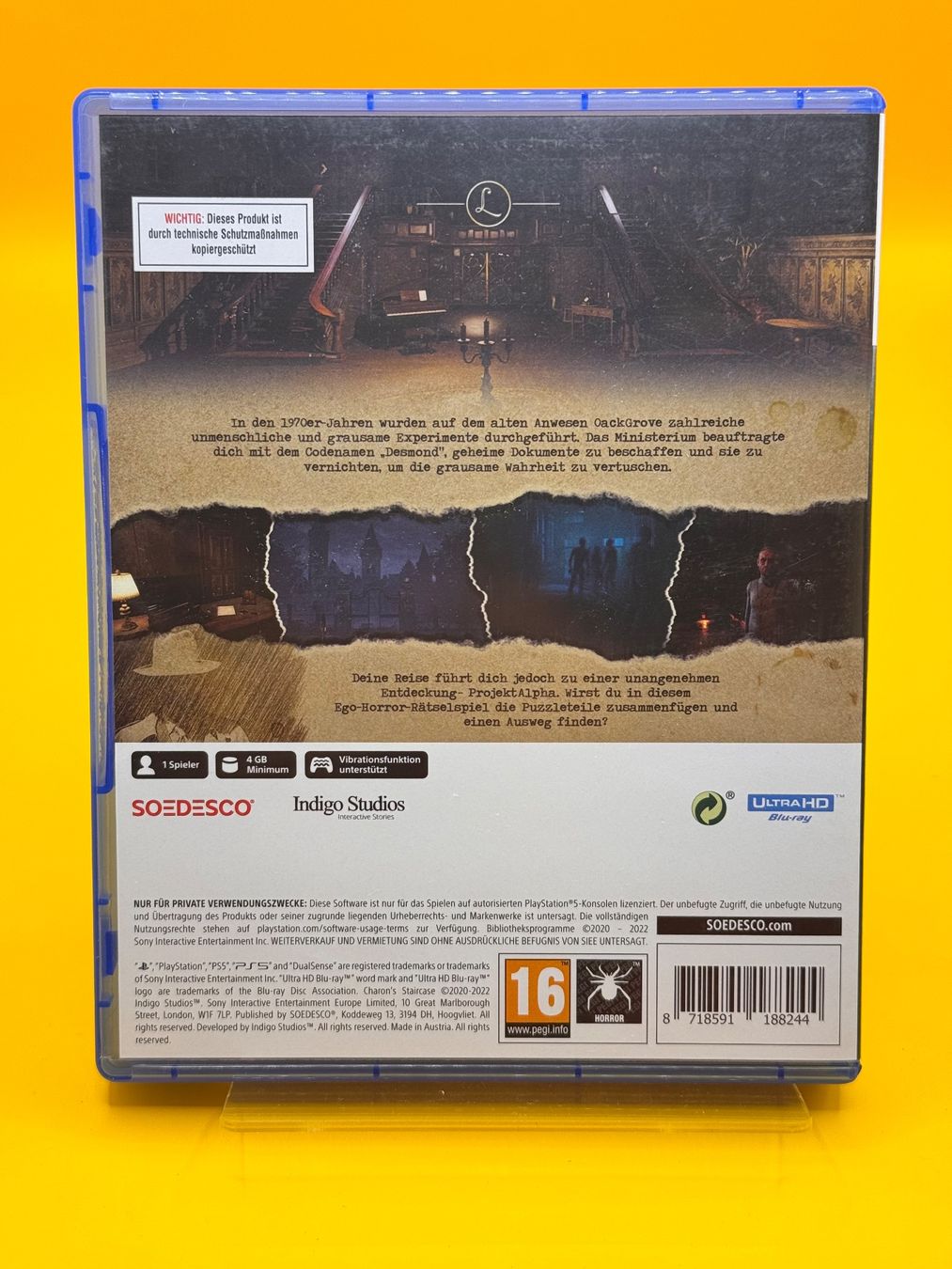 Sony Spiele: Charon's Staircase PS5 - Horror Game – Gebraucht aus Oberwil b. Zug von silver2024 1