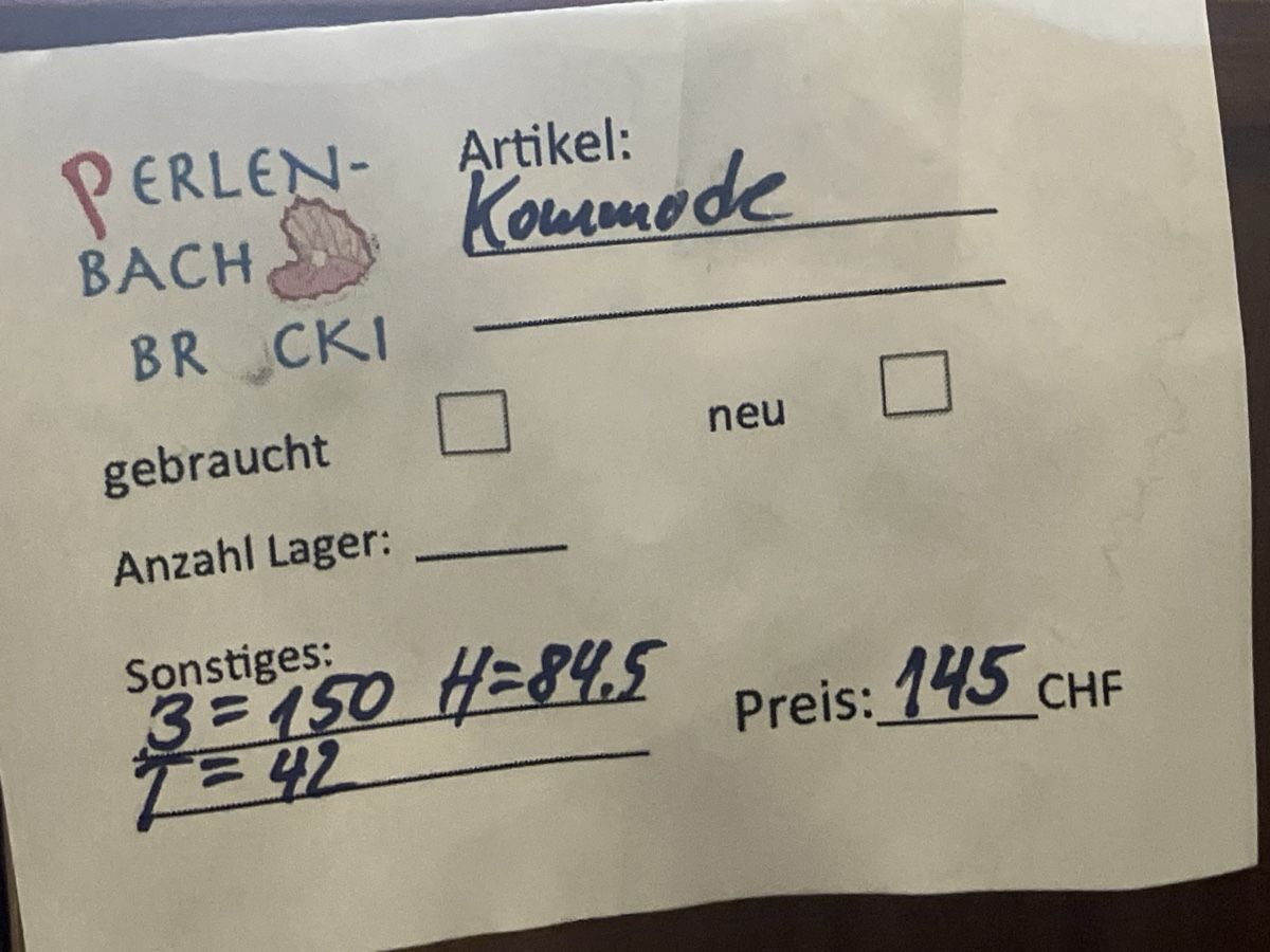 Cassettiere: Neuwertige Kommode – Nuovo (secondo la descrizione) da Erlenbach im Simmental! venduto da Simmentaler-Perlen 4
