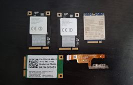 5x Laptop Module Set: Quectel 4G LTE, Apple Mac & Dell