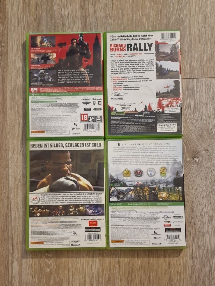 Microsoft Spiele: 4 jeux xbox 360 – Gebraucht aus Ménières von Paprikaz34 2