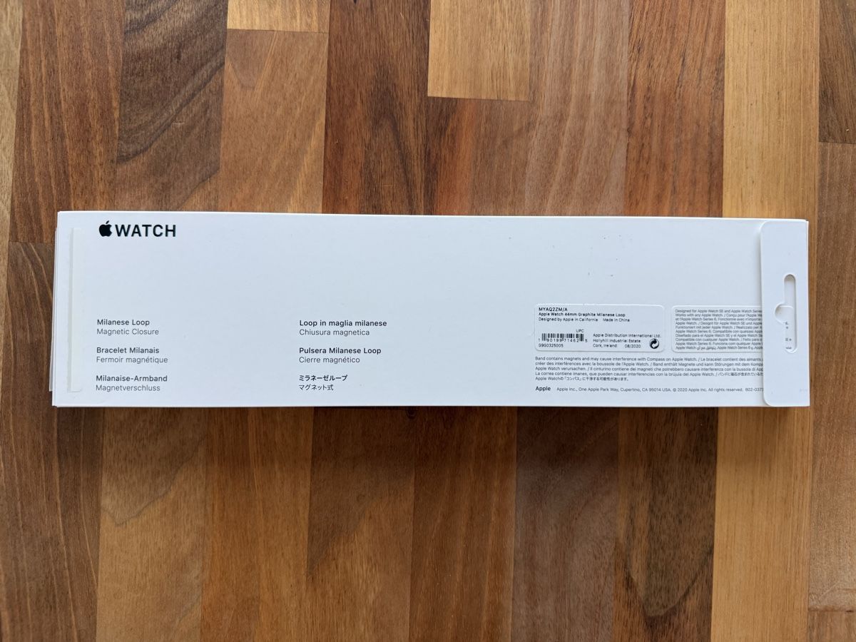Apple Smartwatch: Apple Watch Milanese Loop 44mm – Usato da Zürich venduto da stefan.willi 1