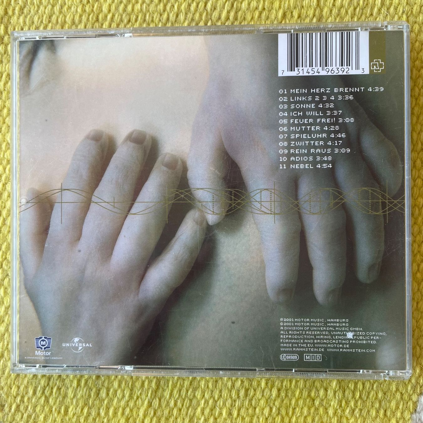 CDs: RAMMSTEIN-MUTTER – Gebraucht aus Rorschacherberg von CD-Roli 1