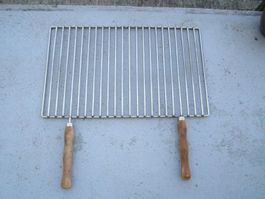 Grillrost aus Edelstahl.