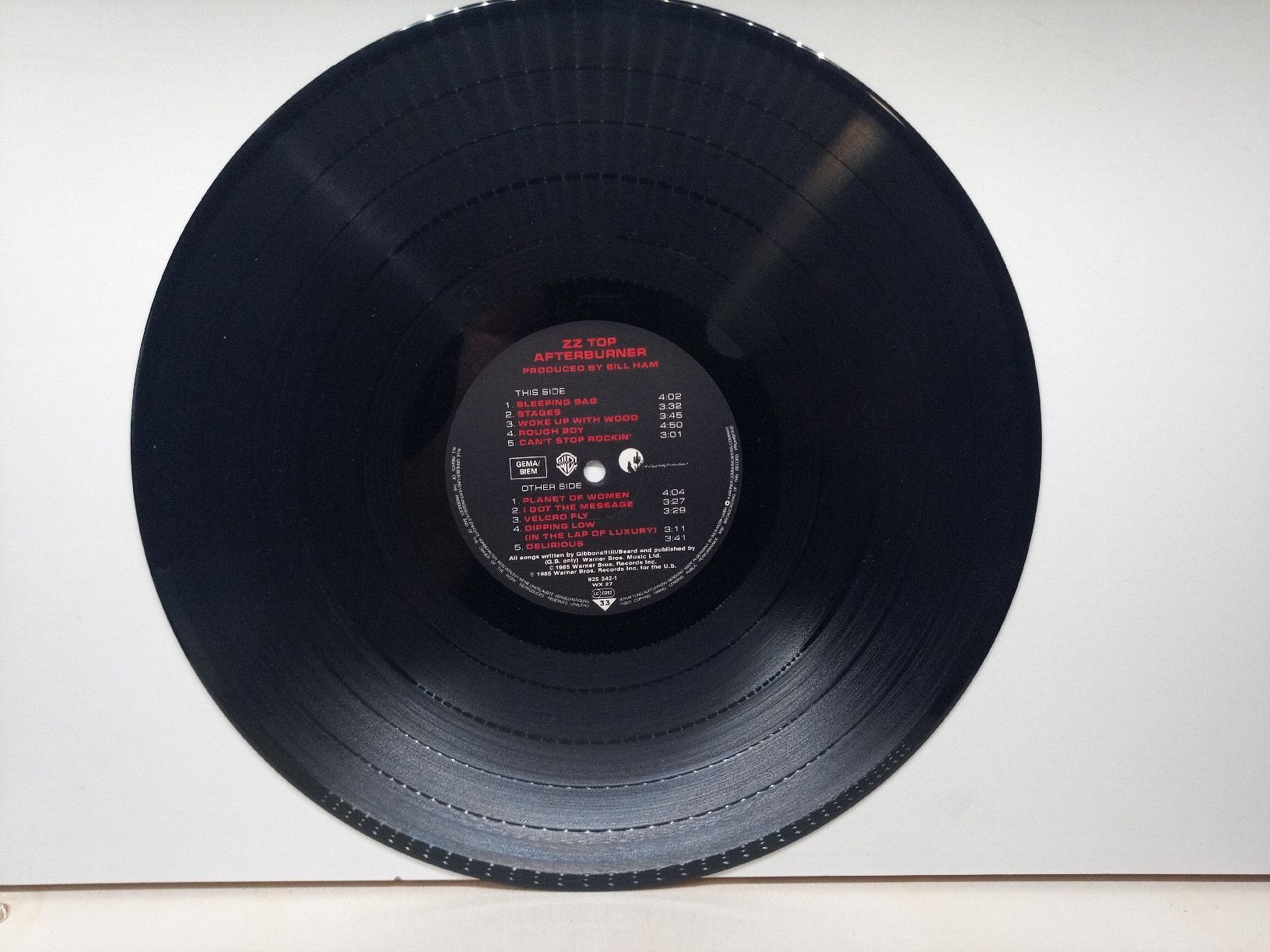 Dischi in vinile: ZZ Top - Afterburner LP, Vinyl, 1985 – Usato da basel venduto da markusb07 3