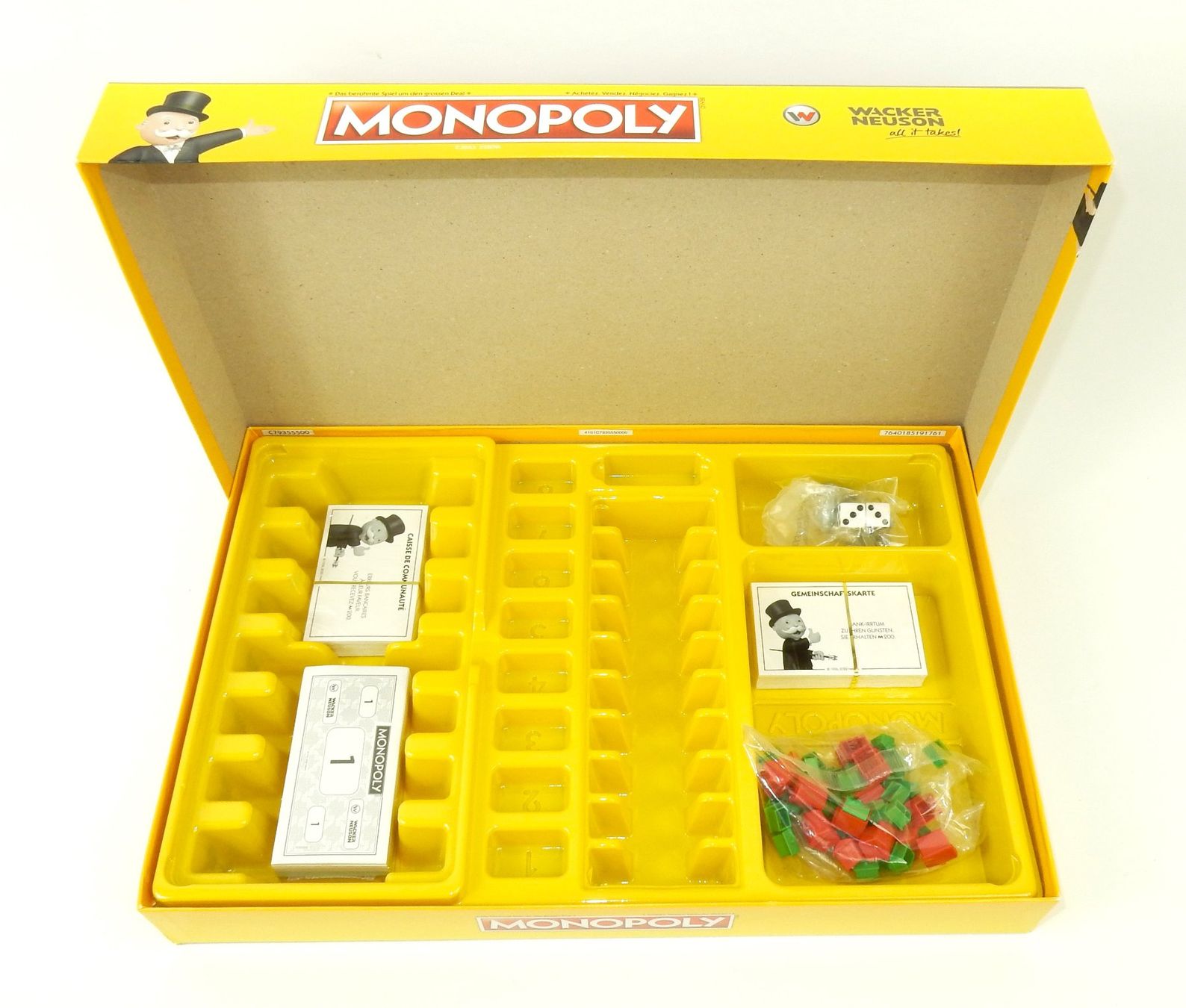 Hasbro Giochi: Sonderedition Monopoly « Wacker Neuson » - 2022 – Nuovo e nell'imballaggio originale da Alpnach Dorf venduto da Reloved24 4