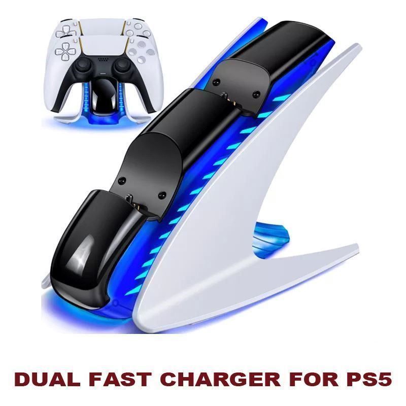 Adattatori & Cavi: PS5 Controller 5V/3A Type-C Ladestation – Nuovo e nell'imballaggio originale da Unterägeri venduto da RmOnline 1