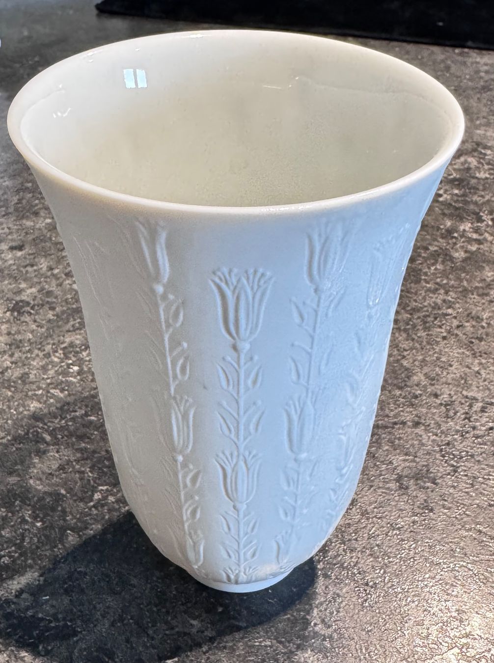 Rosenthal Vasen & Gefässe: Vase Rosenthal porcelaine blanc Studio-Line – Gebraucht aus Longirod von HappyGolightly