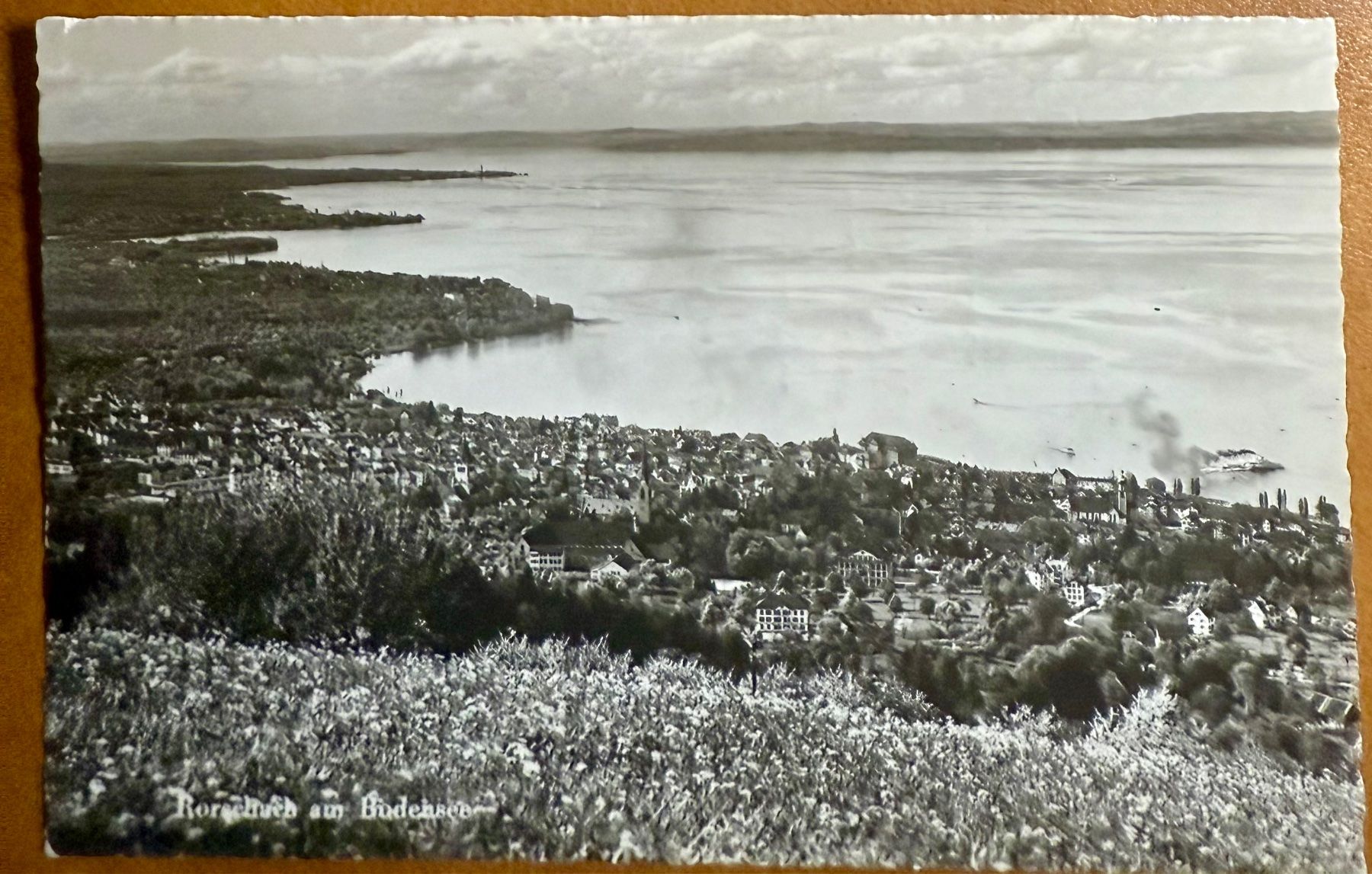 Cartoline postali: Rorschach am Bodensee - Dampfschiff 1955 – Usato da Lutry venduto da Ediego
