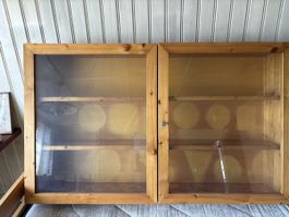 Holzvitrine ab 1.-