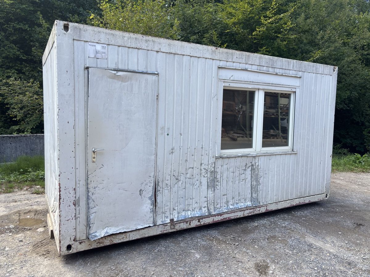 Conteneurs de construction: Baucontainer gebraucht 5x2.45x2.60m – Défectueux à Saland par LionKing17 1