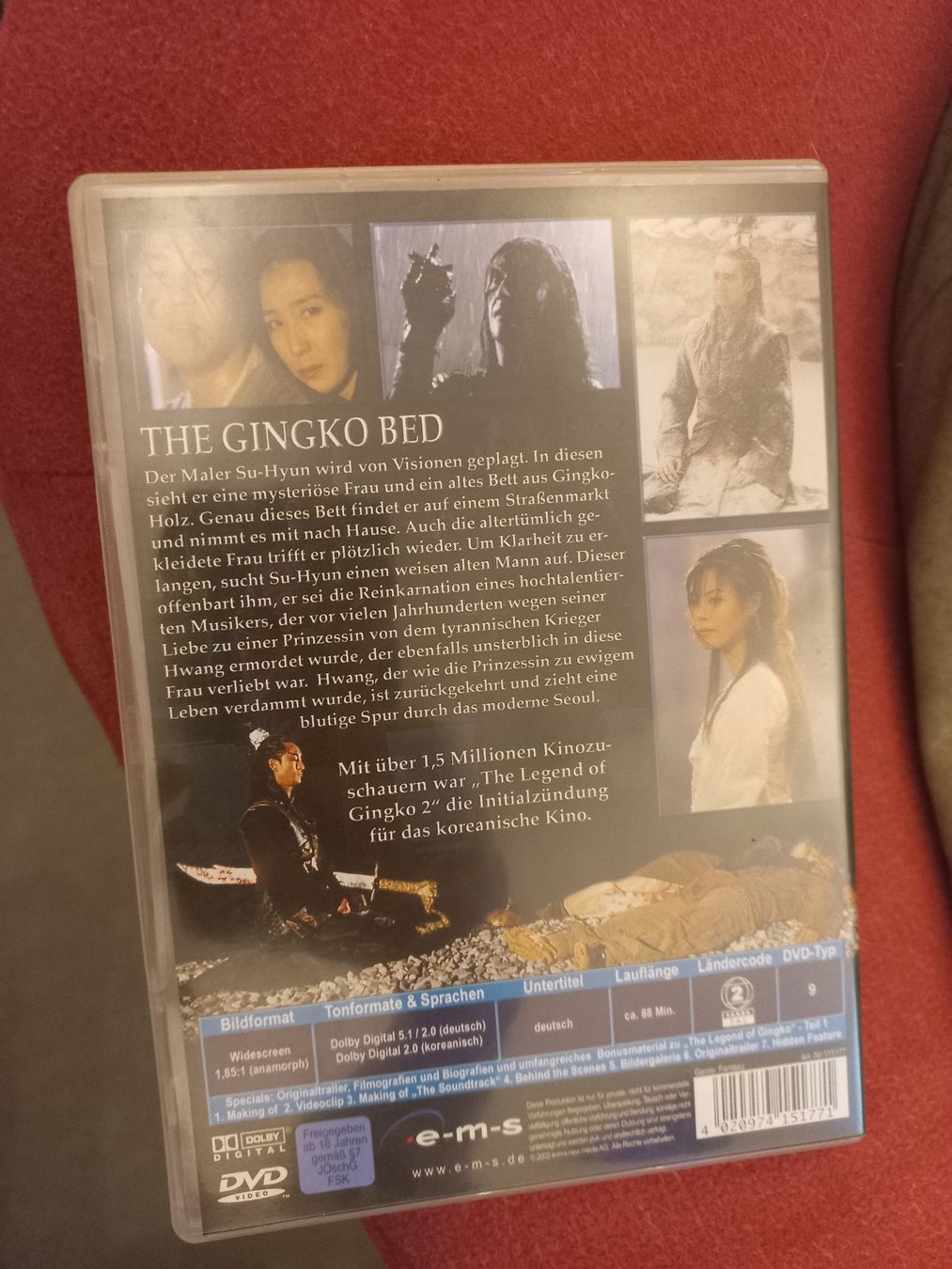 Tutti i DVDs: The Legend of Gingko II: The Gingko Bed – Usato da Kriens venduto da adr_f6fh 1