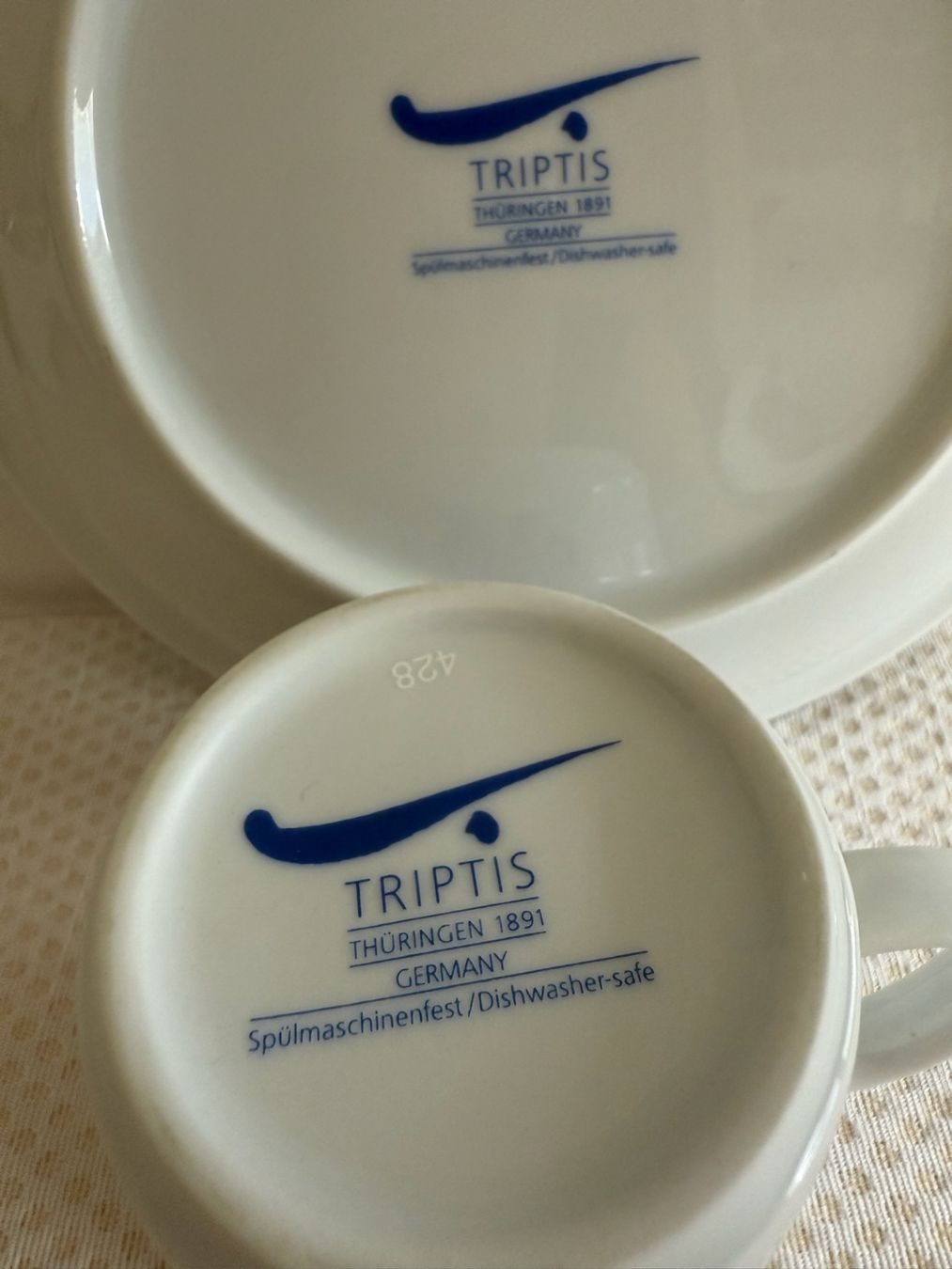 Teller: Triptis - assiette et tasse pour enfant – Gebraucht aus Sion von accroshoes 6