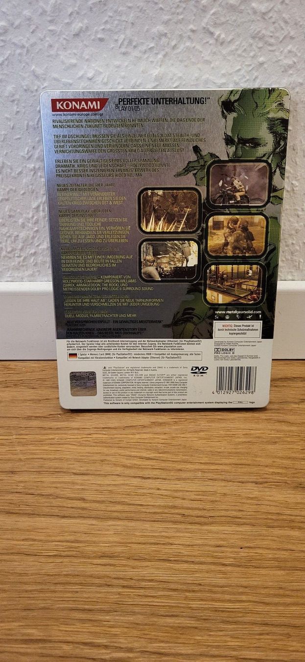 Sony Giochi: PS2 - Metal Gear Solid 3 Snake Eater – Usato da Münsingen venduto da Heroism2010 1