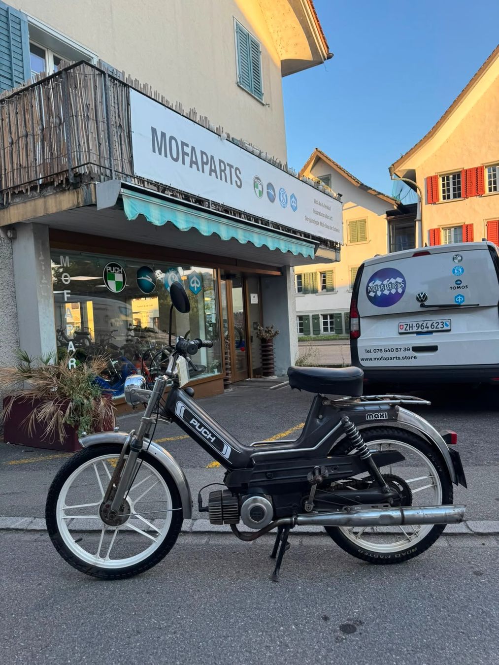 Puch Ciclomotori: Puch Maxi S mit Ausweis – Usato da Schmerikon venduto da Mofaparts