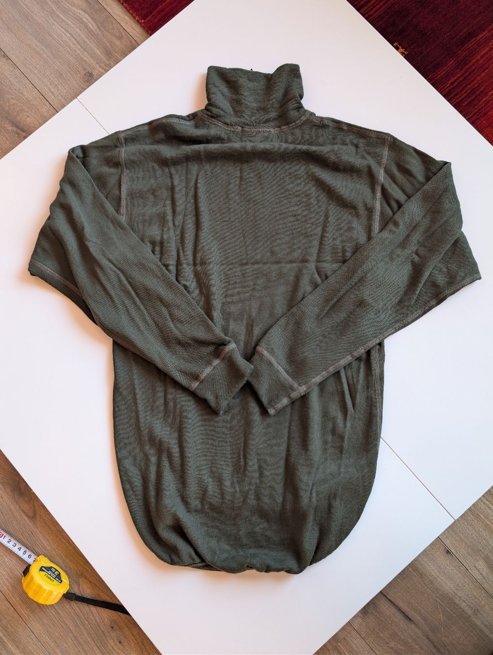 Biancheria intima: ACLIMA - Mérinos Woolterry Polo Vert Olive Taille S – Usato da Haute-Nendaz venduto da DetoutDerien 4