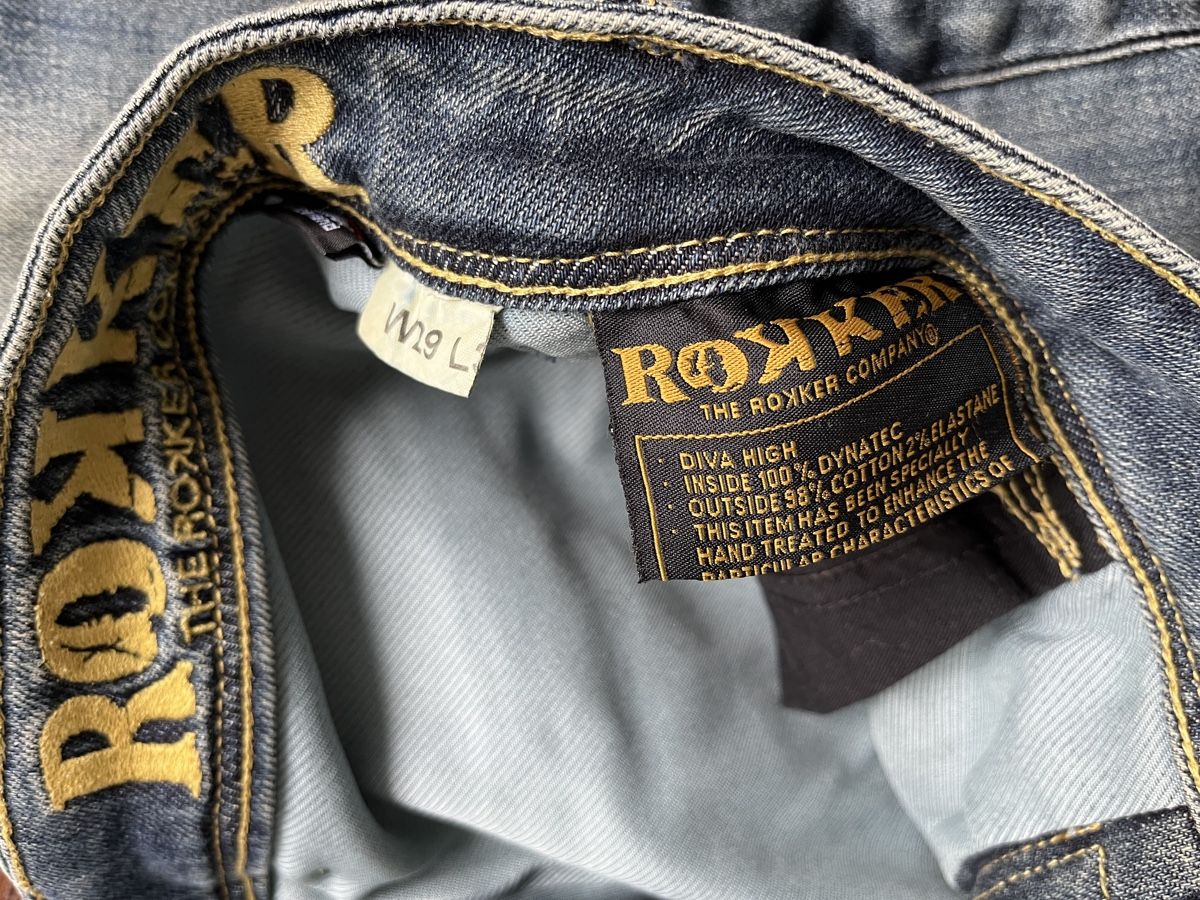 Rokker Jeans: ROKKER Jeans High Diva W29/L32 – Usato da Werdenberg venduto da sunbo 2