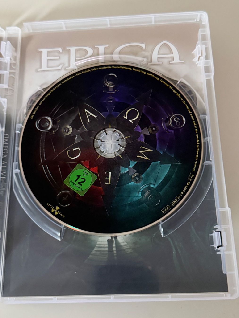 Alle DVDs: Epica - Omega Alive Blu ray & DVD – Neu (gemäss Beschreibung) aus Altstätten SG von sheamus 3
