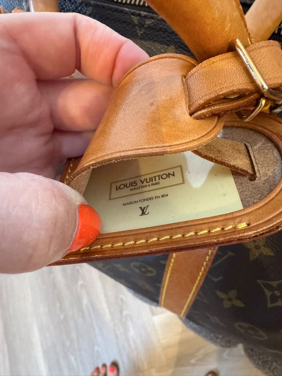 Louis Vuitton Borse: Louis Vuitton Keepall 55 Original Vintage – Usato da Dörflingen venduto da Benz63 3
