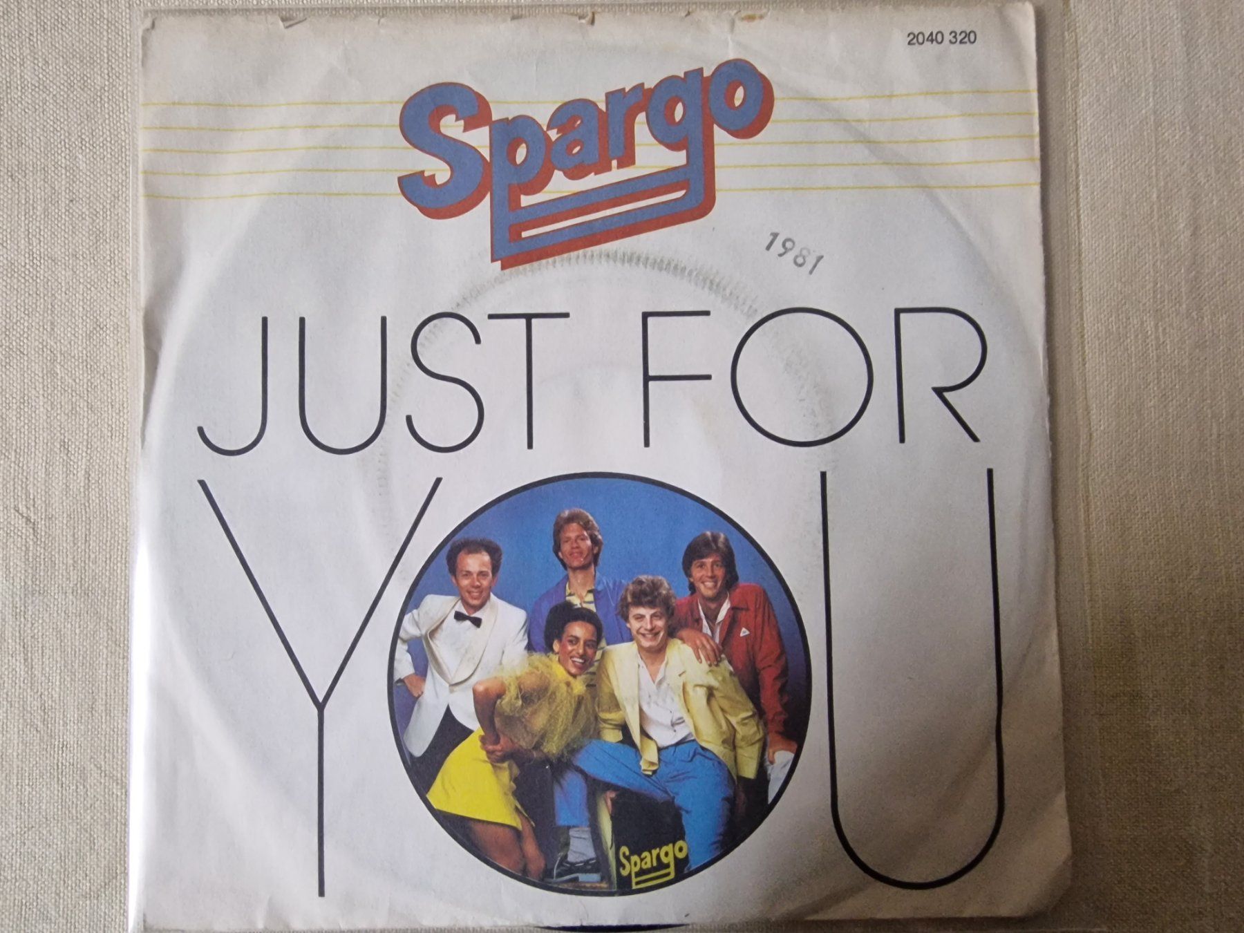 Dischi in vinile: Spargo Single – Just For You – Usato da Root venduto da atelier22