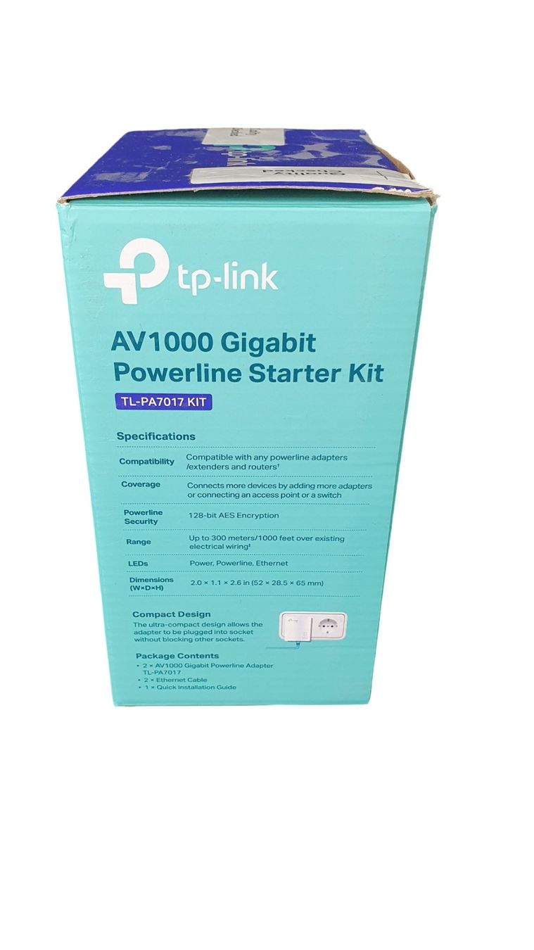 TP-Link Unità & Adattatore: TP-LINK Powerline-Adapter TL-PA7017 Kit – Nuovo (secondo la descrizione) da Wangen b. Olten venduto da Restwert_Wangen 2