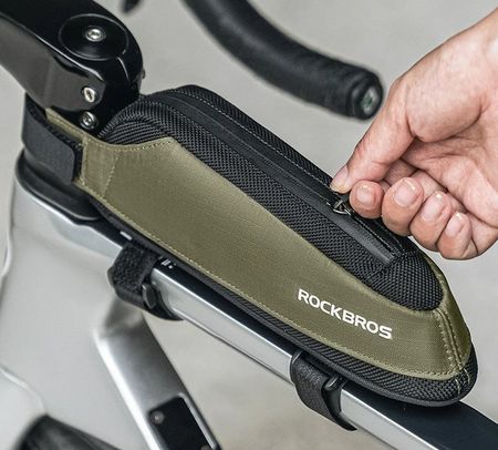 Fahrrad-Rahmentasche wasserdicht & reflektierend ultraleicht