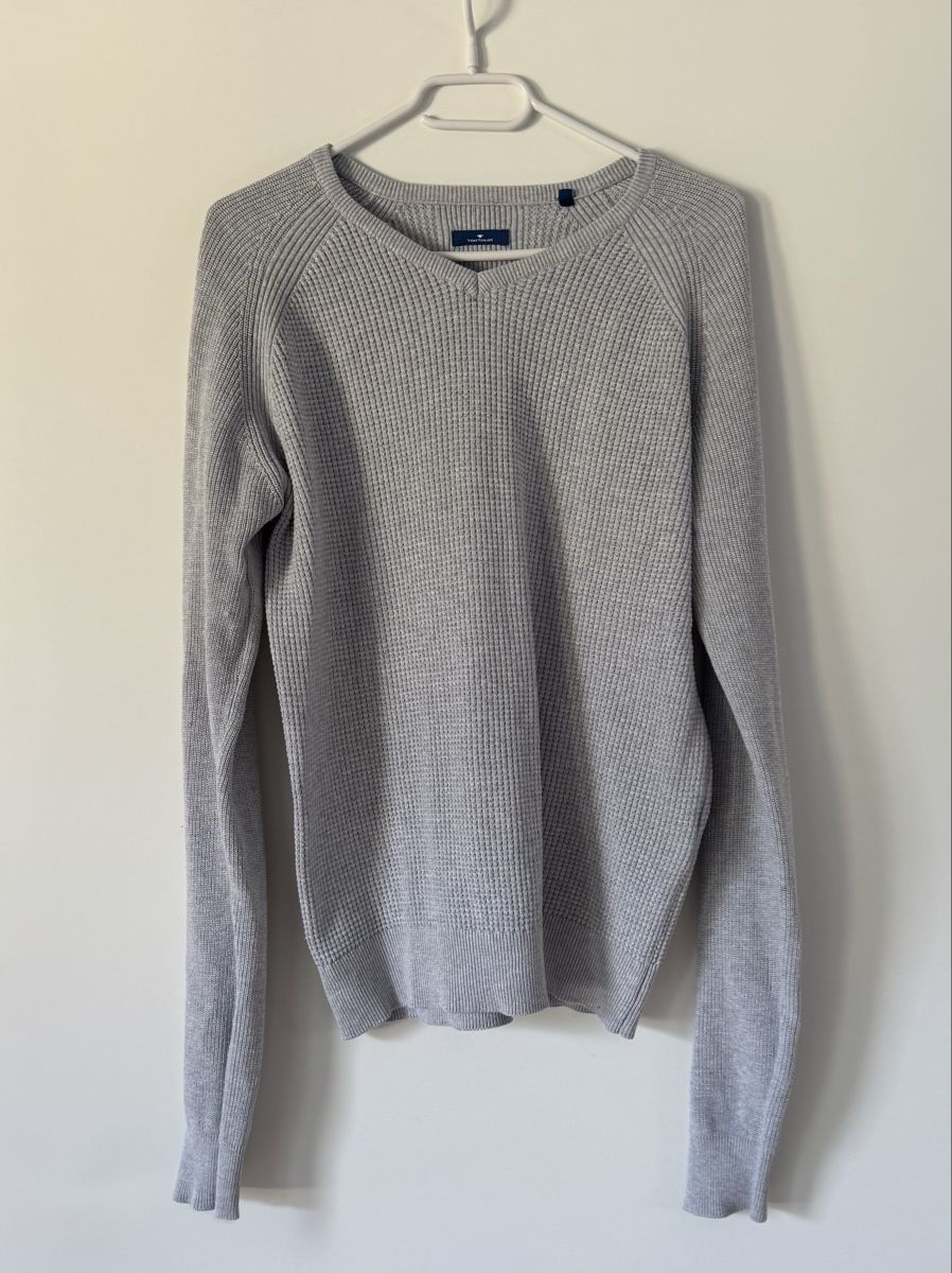Tom Tailor Maglioni & Felpe: Tom Tailor  Herren Pullover, Gr. L, Top Zustand, Grau – Nuovo (secondo la descrizione) da Flumenthal venduto da Krajan