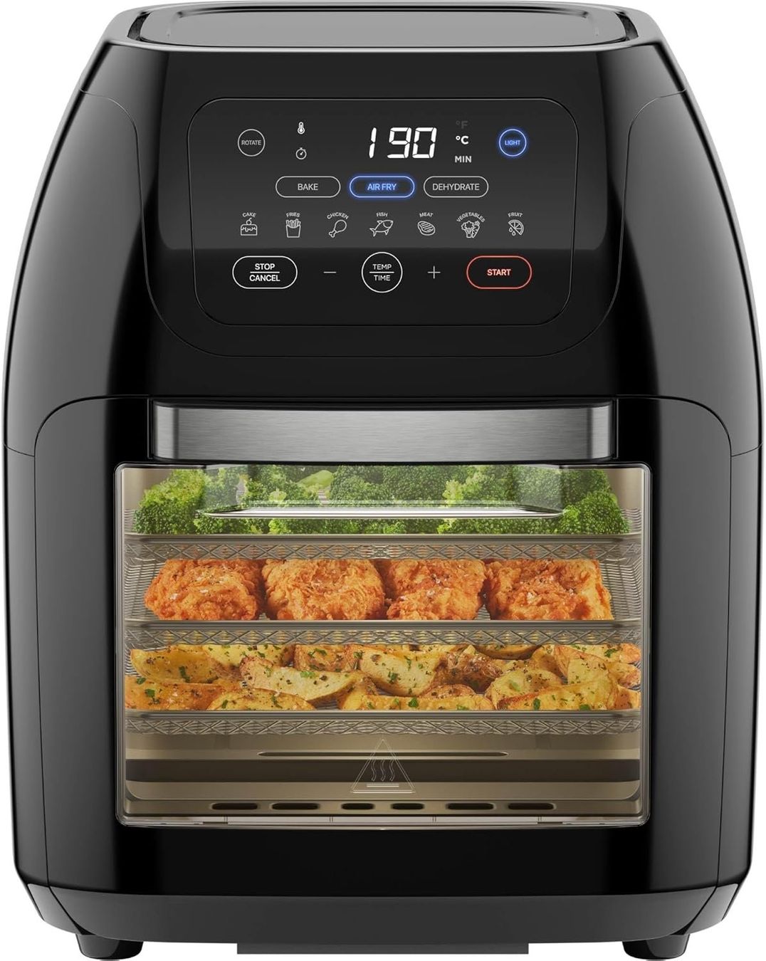 Elettrodomestici da cucina: Heissluftfritteuse Backofen 12 Liter mit Drehspiess – Nuovo e nell'imballaggio originale da St. Gallen venduto da sch_zsz7