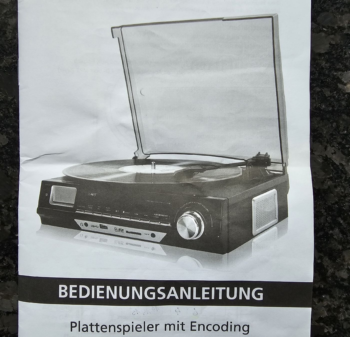 Giradischi: Plattenspieler mit ENCODING – Nuovo (secondo la descrizione) da Zufikon venduto da manifesto 1
