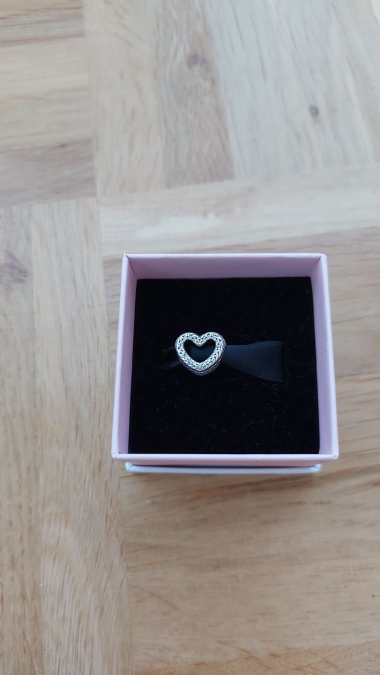 Pandora Anhänger: Pandora Herz Silber mit Box  – Gebraucht aus Kerns von Barmi00 1