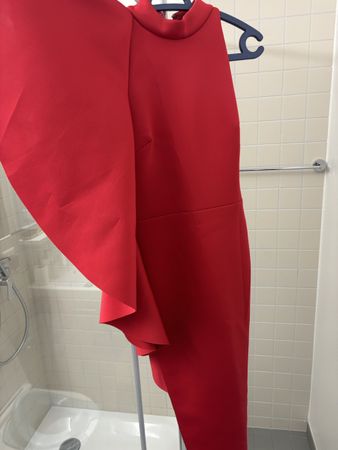 Veste rouge femme taille 40 bon état