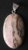 Neu: Rhodochrosit  Schmuck Anhänger mit Kette