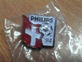 Pin Schweiz WM 94 von Philips
