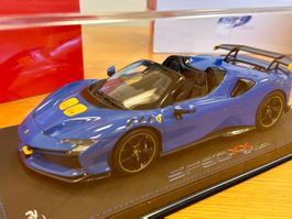 Ferrari SF90 XX Spider Azzuro Dino 1/18