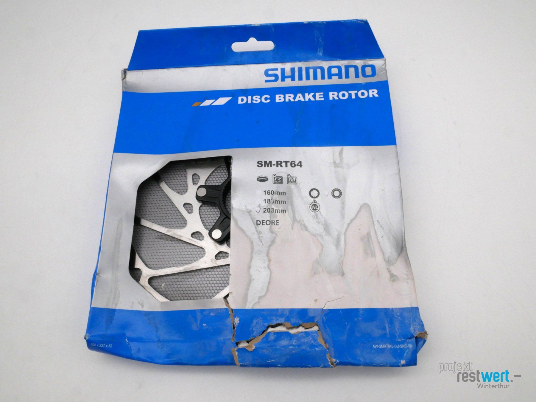 Shimano Pièces détachées: SHIMANO Bremsscheibe 203 mm – Neuf (Voir description) à Winterthur par Restwert_Winterthur 5