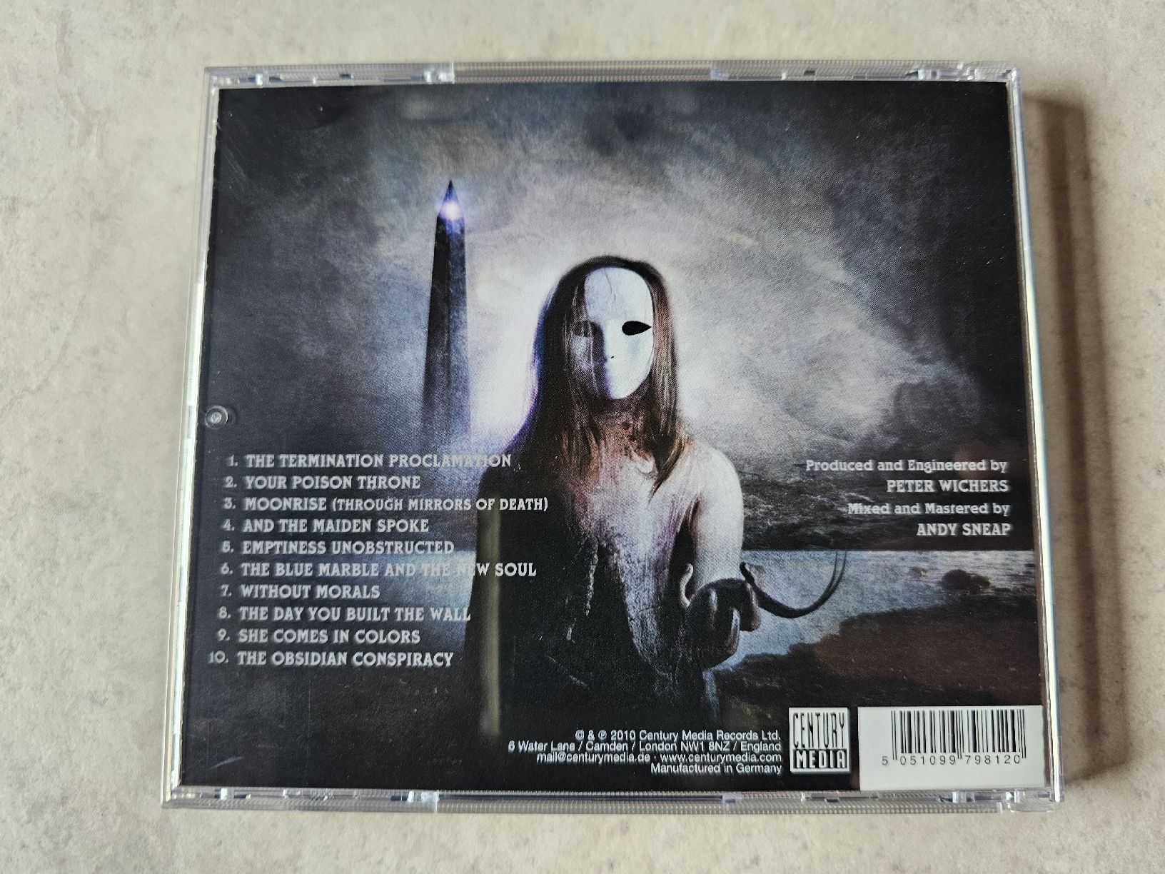 CD: Nevermore  -  The Obsidian Conspiracy – Usato da Schneisingen venduto da backstore24 1