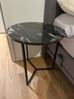 Maison du Monde Beistelltisch rund Marmoroptik